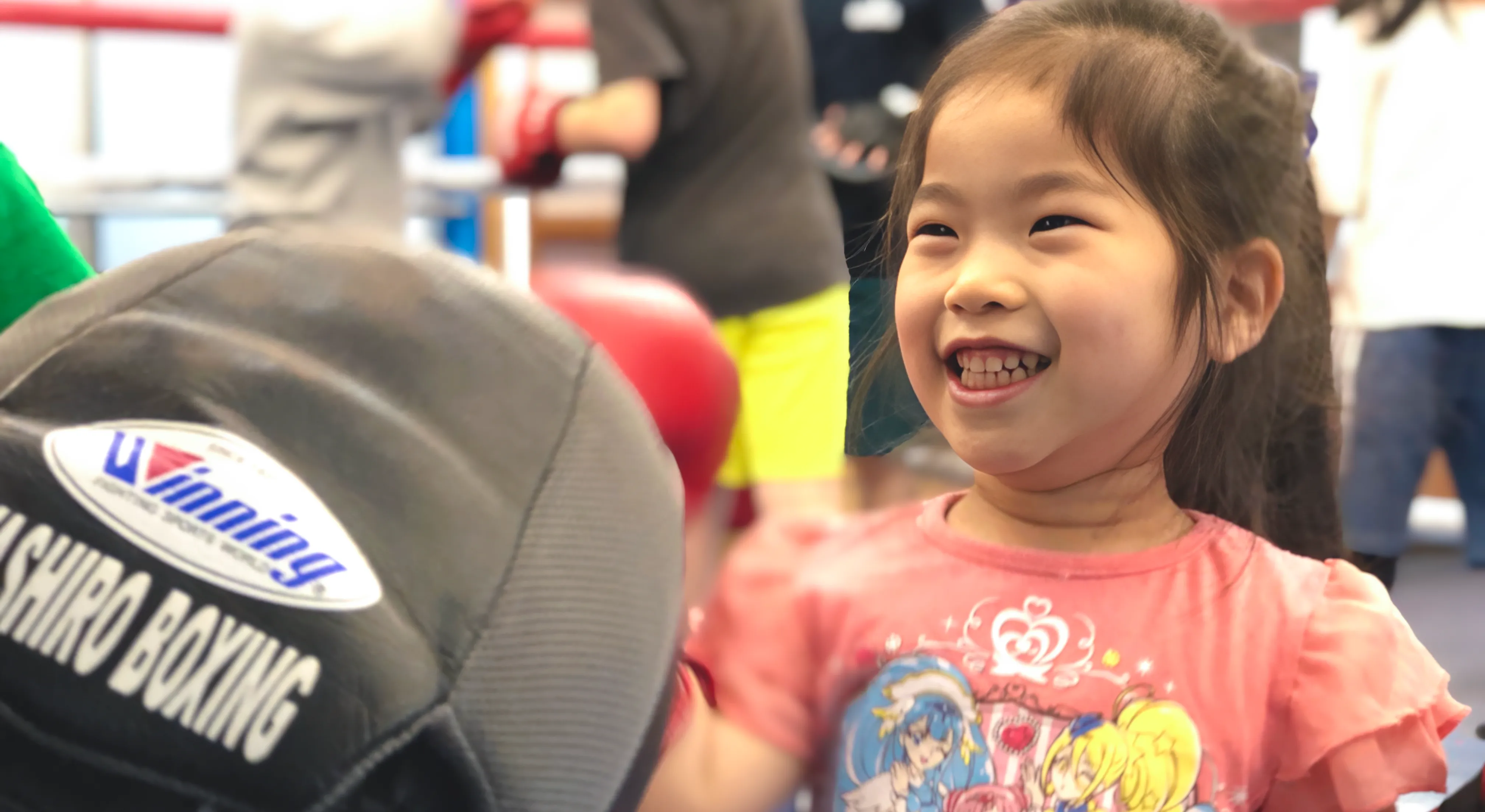 楽しそうに運動する子供たちの様子